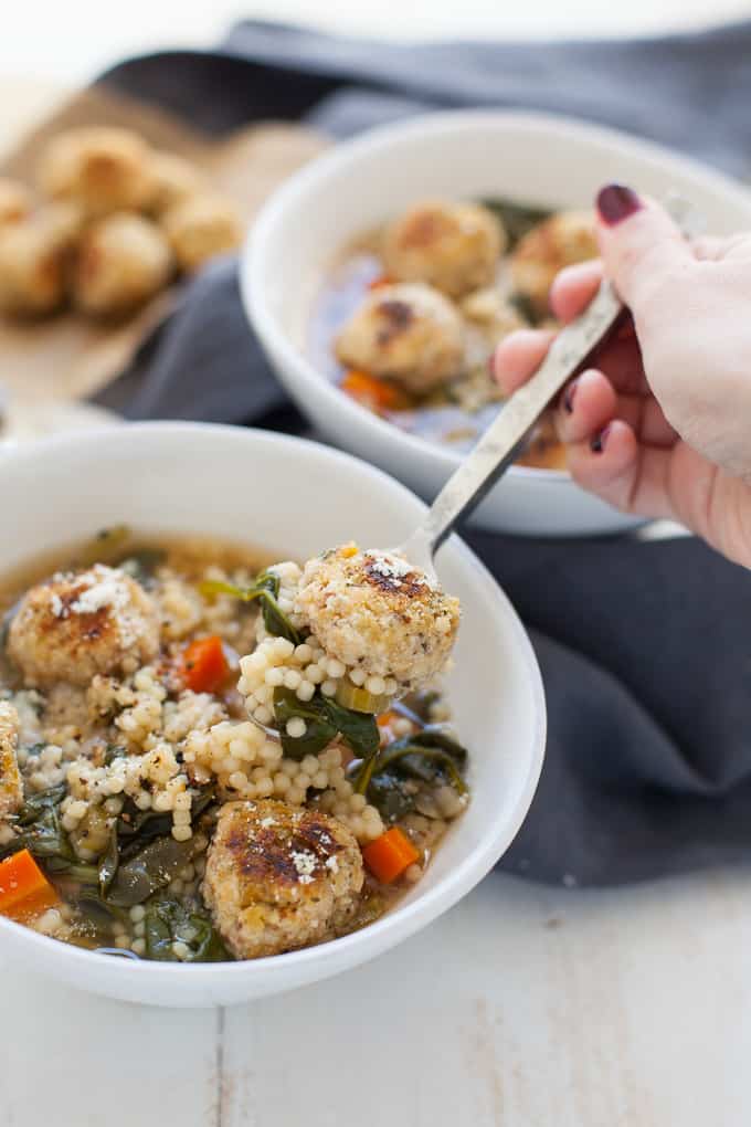 Crock Pot Vegan Italian Wedding Soup